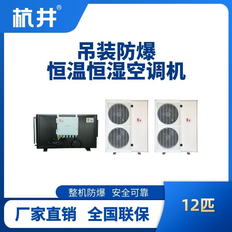 12匹吊裝防爆恒溫恒濕空調機